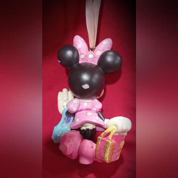 Disney 2013 Sketchbook Christmas Tree MINNIE MOUSE SHOPPING ORNAMENT - Picture 2 of 5